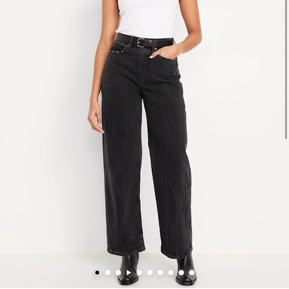 Old Navy Women's Black Flare Jeans